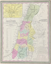 Load image into Gallery viewer, Thomas, Cowperthwait & Co. "Palestine & Adjacent Countries"