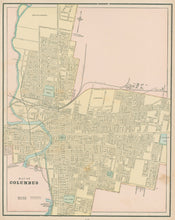 Load image into Gallery viewer, Cram, George "Cleveland/Columbus"