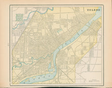 Load image into Gallery viewer, Cram, George "Cleveland/Toledo"