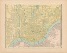 Load image into Gallery viewer, Cram, George "Cincinnati/Columbus"