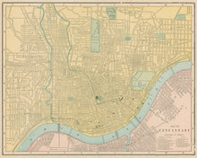 Load image into Gallery viewer, Cram, George "Cincinnati/Columbus"