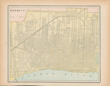 Load image into Gallery viewer, Cram, George "Detroit/Toledo"