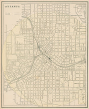 Load image into Gallery viewer, Cram, George "Atlanta/New Orleans"