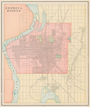 Load image into Gallery viewer, Cram, George "Council Bluffs/Sioux City"