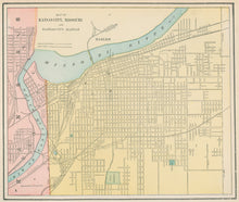 Load image into Gallery viewer, Cram, George "Kansas City/St. Joseph"