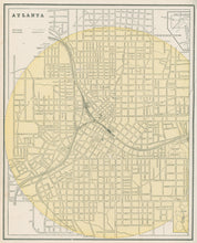 Load image into Gallery viewer, Cram, George "Atlanta/Charleston"