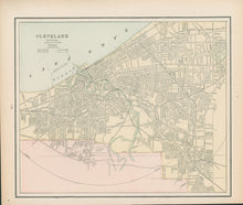 Load image into Gallery viewer, Cram, George "Washington, DC/Cleveland"