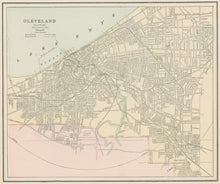 Load image into Gallery viewer, Cram, George "Washington, DC/Cleveland"