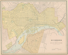 Load image into Gallery viewer, Cram, George "Richmond and Manchester, Virginia"