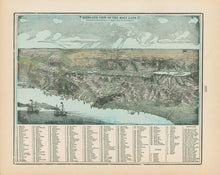 Load image into Gallery viewer, Cram, George "Birds-Eye-View of the Holy Land/Palestine"