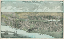 Load image into Gallery viewer, Cram, George "Birds-Eye-View of the Holy Land/Palestine"