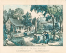 Load image into Gallery viewer, Currier & Ives “The Old Oaken Bucket”