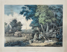 Load image into Gallery viewer, Currier &amp; Ives  “The Return from the Woods&quot;
