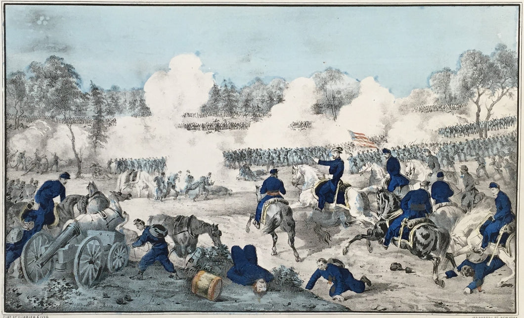 Currier & Ives  “The Battle of the Wilderness Va. May 5th & 6th. 1864”