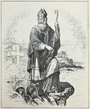 Load image into Gallery viewer, “St. Patrick.” From "The Daily Graphic"