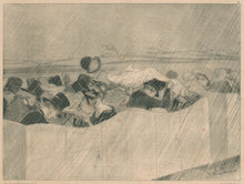 Load image into Gallery viewer, Daumier, Honoré “Les Chemins de Fer. Un Voyage d&#39;Agrement de Paris a Orléans.”  Pl. 6. From &quot;Le Charivari&quot;
