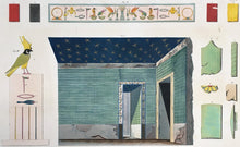 Load image into Gallery viewer, Denon, Vivant.  Plate T.37D.  “Veduta e Dettagli di una Stanza trovata nella Piramide di Abu-Sir”
