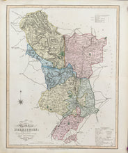 Load image into Gallery viewer, Ebden, William “New Map of the County of Derbyshire.”