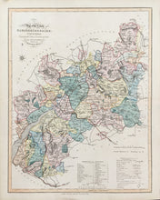 Load image into Gallery viewer, Ebden, William “New Map of the County of Gloucestershire.”