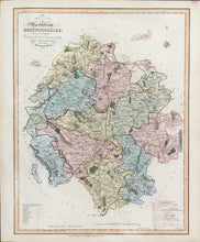 Load image into Gallery viewer, Ebden, William “New Map of the County of Herefordshire.”