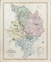 Load image into Gallery viewer, Ebden, William “New Map of the County of Huntingdonshire”