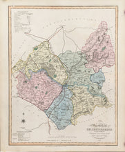 Load image into Gallery viewer, Ebden, William “New Map of the County of Leicestershire”