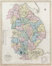 Load image into Gallery viewer, Ebden, William “New Map of the County of Lincolnshire.”