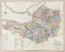 Load image into Gallery viewer, Ebden, William “New Map of the County of Somersetshire.”