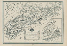 Load image into Gallery viewer, Elias, Arthur Edward  &quot;Animated Map of Nova Scotia&quot;
