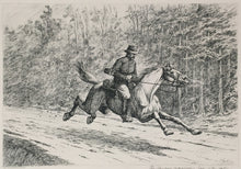 Load image into Gallery viewer, Forbes, Edwin Plate 11.  “The Newspaper Correspondent. News of the Battle.”  From "Life Studies of the Great Army"