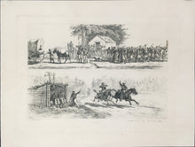 Load image into Gallery viewer, Forbes, Edwin Plate 6.  “Newspapers for the Army.”  From "Life Studies of the Great Army"