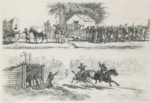 Load image into Gallery viewer, Forbes, Edwin Plate 6.  “Newspapers for the Army.”  From "Life Studies of the Great Army"