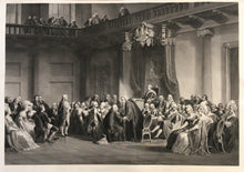 Load image into Gallery viewer, Schussele, Christian  “Franklin Before The Lords In Council, Whitehall Chapel, London 1774”