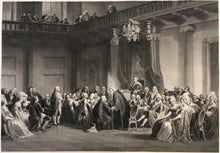 Load image into Gallery viewer, Schussele, Christian  “Franklin Before The Lords In Council, Whitehall Chapel, London 1774”