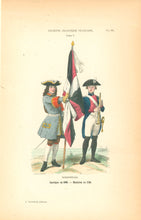Load image into Gallery viewer, Philippoteaux, Felix Plate 66. "Soissonnais. Enseigne en 1690. - Musicien en 1789"