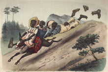 Load image into Gallery viewer, Worth, Thomas  “A Mule Train on a Down Grade. ‘Clar de Track for We’s A Comin’”