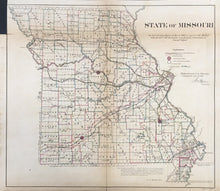 Load image into Gallery viewer, General Land Office  "State of Missouri"