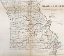 Load image into Gallery viewer, General Land Office  "State of Missouri"