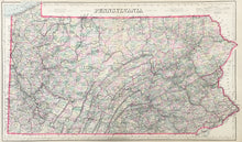 Load image into Gallery viewer, Gray, Frank A.  &quot;Gray&#39;s New Map of Pennsylvania&quot;
