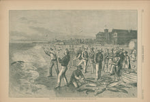 Load image into Gallery viewer, Davis, Theo R.  "Squidding for Blue-Fish at Asbury Park"