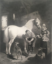Load image into Gallery viewer, Herring Sr., John Frederick. &quot;The Village Blacksmith”

