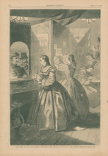 Load image into Gallery viewer, Homer, Winslow “'Any Thing for Me, if you Please?'-Post Office of the Brooklyn Fair in Aid of the Sanitary Commission”