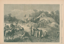 Load image into Gallery viewer, Steinberger, O.D. "A Harvest Scene in the West -- Threshing Grain in the Field"