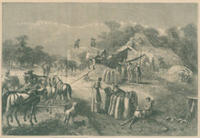 Load image into Gallery viewer, Steinberger, O.D. "A Harvest Scene in the West -- Threshing Grain in the Field"