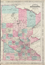 Load image into Gallery viewer, Johnson, A.J. "Johnson's Minnesota"