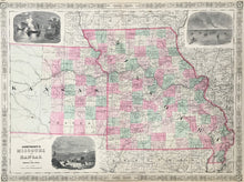 Load image into Gallery viewer, Johnson, A.J. "Missouri and Kansas”
