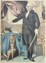 Load image into Gallery viewer, Kellogg & Thayer “Washington. First in War, First in Peace and First in the Hearts of his Countrymen”