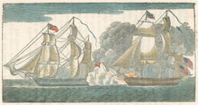 Load image into Gallery viewer, Unattributed  “Essex and Alert.”  From Horace Kimball’s "American Naval Battles…"