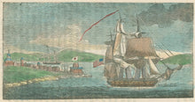 Load image into Gallery viewer, Unattributed  “Hornet Blockading the Bonne Citoyenne.”  From Horace Kimball’s &quot;American Naval Battles…&quot;
