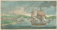 Load image into Gallery viewer, Unattributed  “Hornet Blockading the Bonne Citoyenne.”  From Horace Kimball’s "American Naval Battles…"